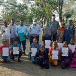 आदिवासी विद्यार्थ्यांना जात प्रमाणपत्रचे करण्यात आले वाटप….