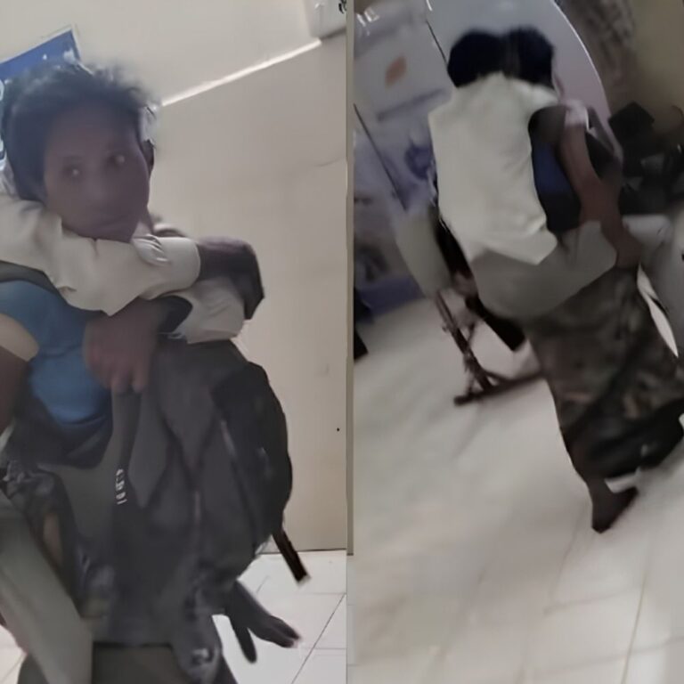 हृदय हेलावून टाकणारा पत्नीचा संघर्ष:स्ट्रेचर न मिळाल्याने आजारी पतीला पाठीवर वाहण्याची, अकोला जिल्हा रुग्णालयातील प्रकार